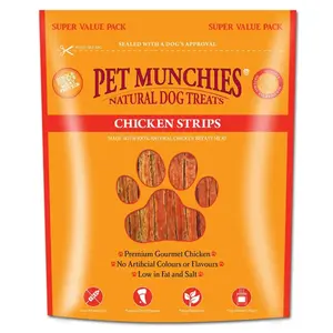 Pet Munchies Dog Treats - Chicken Strips 320g