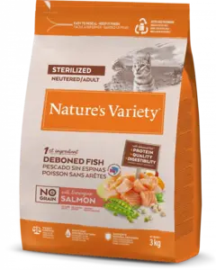 Selected Dry Norwegian Salmon For Adult Cats 3kg