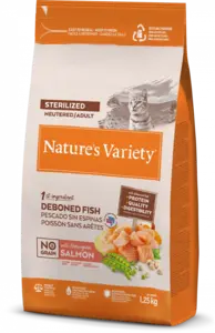Selected Dry Norwegian Salmon No Grain For Adult Cats 1.25kg