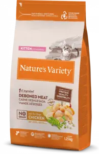 Selected Dry FREE RANGE CHICKEN For Kittens 1.25kg