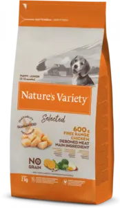 Selected Dry FREE RANGE CHICKEN For Puppies 2kg