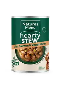 Natures Menu Cans Hearty Stews Salmon For Adult Dogs 415g