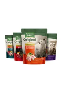 Natures Menu Dog Pouches Multipack For Adult Dogs 2.4kg