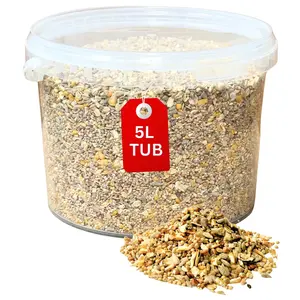 5L Tub No Mess Seeds Mix - Direct Deals 123 Wild Birds Food
