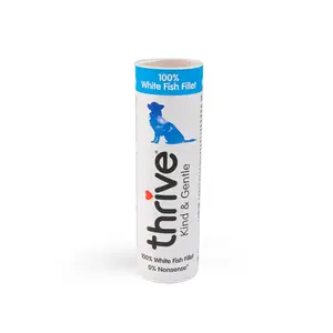 Kind & Gentle 100% White Fish Fillet Dog Treats 15g Tube