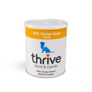 Kind & Gentle 100% Chicken Breast Dog Treats 170g Tube
