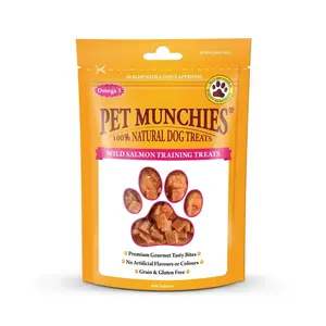 Pet Munchies Dog Training Treats Wild Salmon 50g