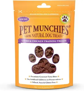 Pet Munchies Dog Training Treats Liver & Chicken 150g